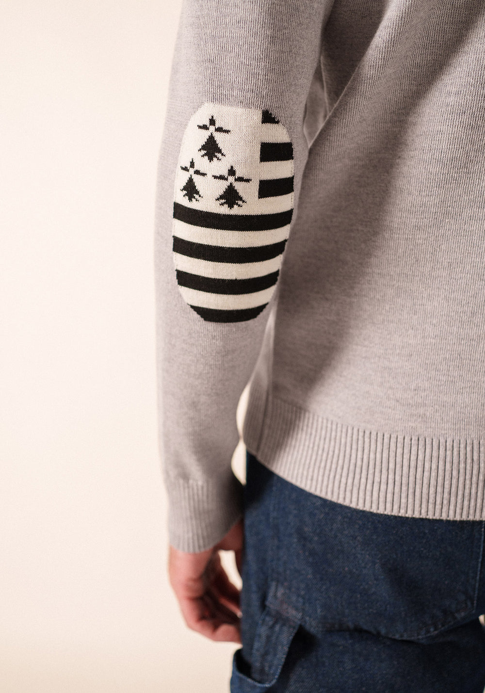 Pull Mondiovision Bretagne (PERLE CHINE/MULTICO)