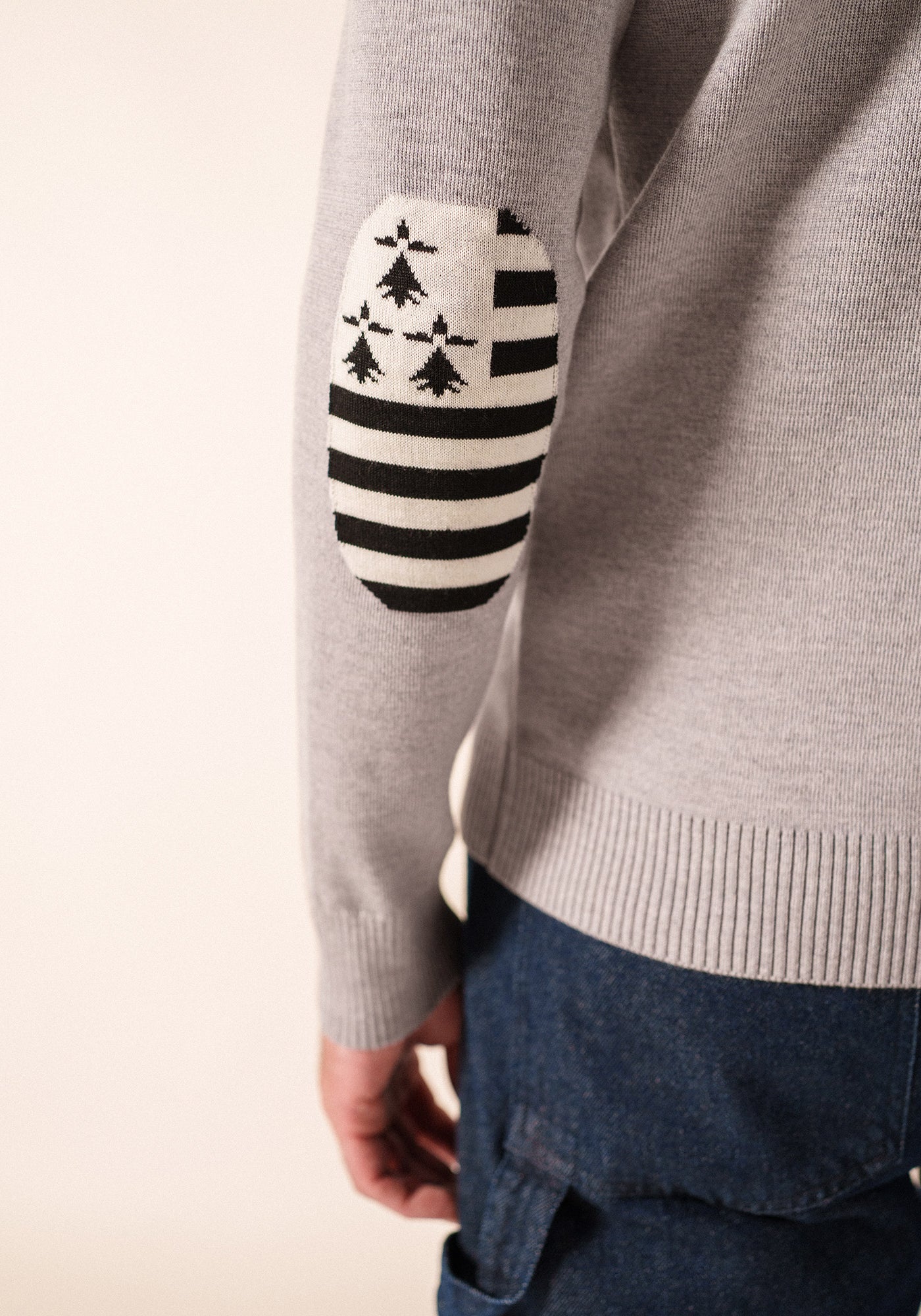 Pull Mondiovision Bretagne (PERLE CHINE/MULTICO)